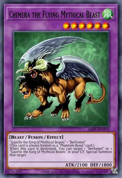Edison Rulings for Chimera the Flying Mythical Beast